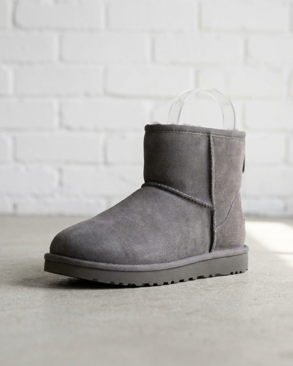 NEW UGG women's classic mini ii boot in grey